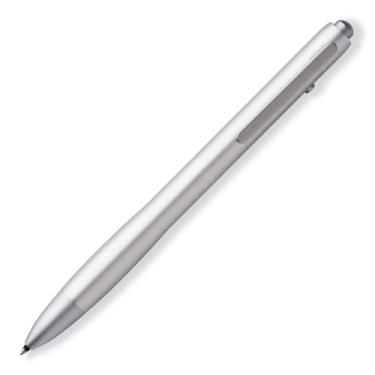 Imagem de Staedtler Caneta esferográfica multifunções Avant Grade Cool Silver com tinta vermelha e lapiseira de 0,5 mm (927AG-S)