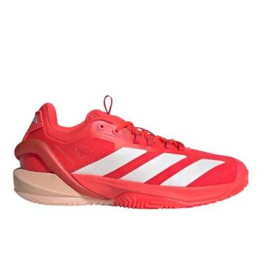Imagem de adidas Tênis feminino Adizero Cybersonic 2, Vermelho lúcido/zero metálico/coral em pó, 37