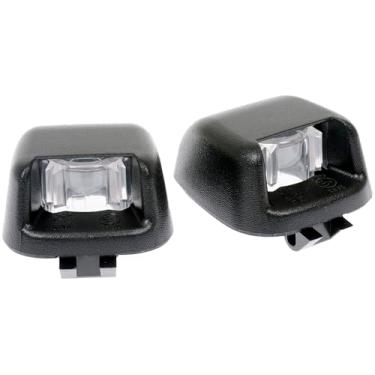 Imagem de Dorman Substituição de lente de luz de placa de licença 68135 compatível com modelos selecionados Nissan, pacote com 2