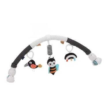 Imagem de Zhjvihx Brinquedo de Carrinho de bebê, Desenvolvendo Habilidades Motoras Estimulando o Brinquedo do de Senso de bebê para Carrinho de (HoneyBee)