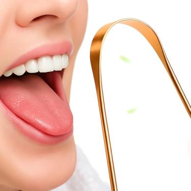 Imagem de Raspador de Língua Ayurveda em Cobre Puro – Higiene Bucal Natural e Eficiente – Modelo Premium 100% Cobre