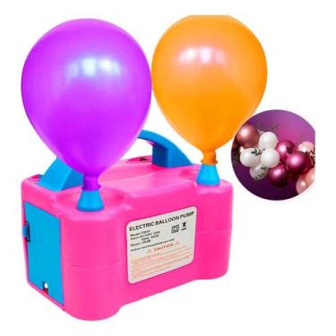 Imagem de Bomba Elétrica De Ar Inflavel Para Encher Balões E Bexiga - Tatudeboa