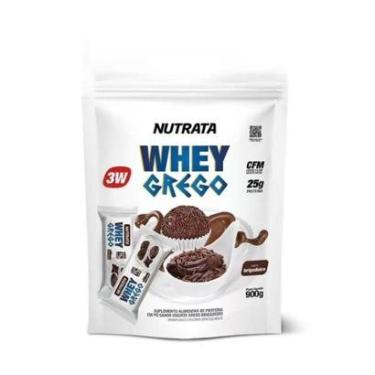 Imagem de Whey Grego Refil (900g) Brigadeiro - Nutrata-Masculino