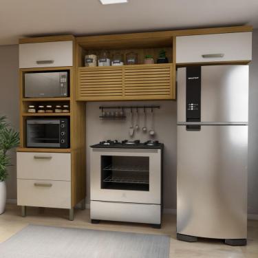 Imagem de Cozinha Compacta Princesa 4 Portas 1 Gaveta Nesher