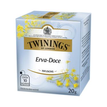 Imagem de Caixa de Chá Erva Doce 10 Sachês - Twinings