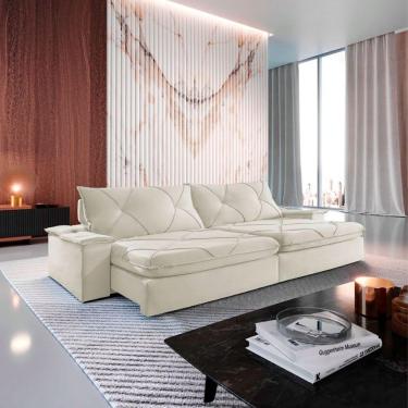 Imagem de Sofá Apollo Linho 02 Módulos 120 Cm B25cm Meu Sofá Online A302 Linho Branco