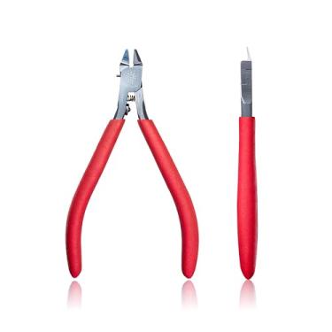 Imagem de DSPIAE Pinça de lâmina única premium – Cortador de precisão ultra afiado para modelos de plástico, Gundam, Gunpla, kits de hobby, miniaturas, artesanato DIY, perfeito para iniciantes e profissionais