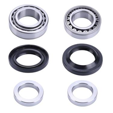 Imagem de Kit de vedação de óleo de rolamento de eixo traseiro 43252-7S200 para Nissan Frontier 2005-2017, para Nissan Titan 2004-2007, para Nissan Xterra 2006-2015 Vedação de óleo espaçador interno do