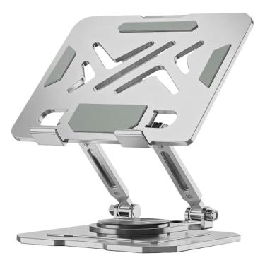 Imagem de Suporte para laptop, mesa com base giratória de 360°