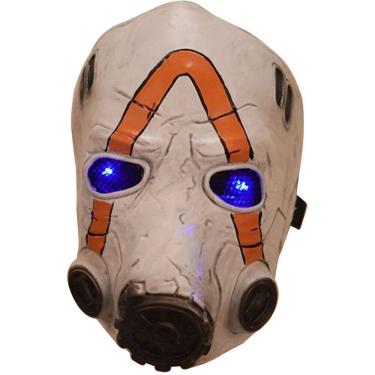 Imagem de Máscara facial completa de cosplay Borderlands Latex Costume Pr