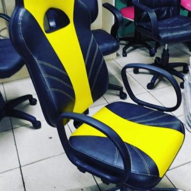 Imagem de Cadeira Gamer Word Premium Amarela - Alternativa Lajeado