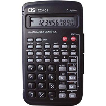 Imagem de Calculadora Científica, CIS, C-401 4.3700, Preta