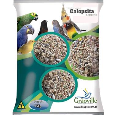 Imagem de Mistura De Calopsita Simples 25kg único