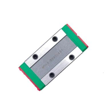Imagem de MGN9H MGN9 Trilho de guia linear 50 60 70 80-100 150 200 250 300-550 mm Guia linear MGN9 + bloco deslizante MGN9H (180 mm)