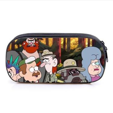 Imagem de Estojo de lápis Gravitys Falls Cartoon Anime de grande capacidade - yi