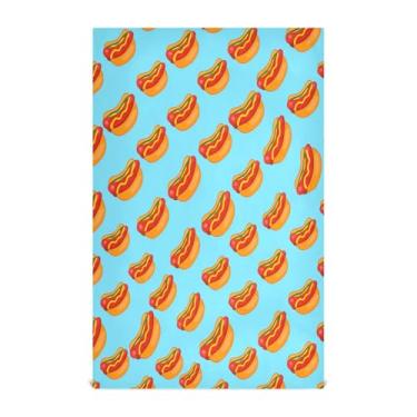 Imagem de CEBUGI Conjunto de 6 toalhas de cozinha macias e absorventes toalhas de prato de cozinha reutilizáveis toalhas de mão cachorros-quentes panos de prato para cozinha 71 x 45 cm