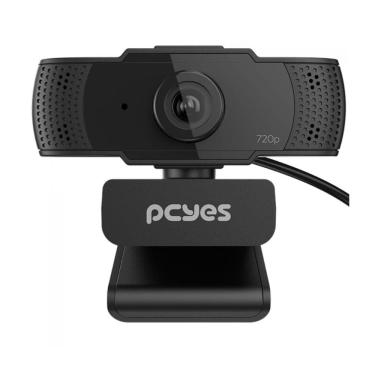 Imagem de Webcam PCYES Raza HD-03 - HD 720p - 30FPS - com Microfone - USB - Preto - RZHD03