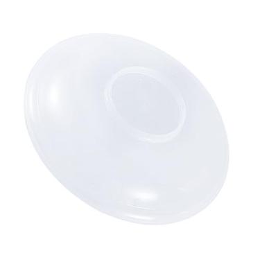 Imagem de Atyhao Tampa Transparente Portátil para Respingos de Micro-ondas, Evita Respingos de óleo e Mantém o Frescor Dos Alimentos, Tampa da Placa de Micro-ondas Com Proteção Multifuncional para (XL)