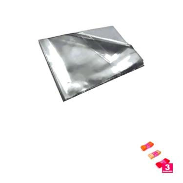 Imagem de Kit Saco BD 40X60X15 Para Gelo + Fita Cetim 38mmx10mts