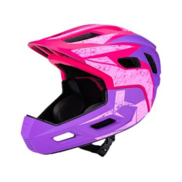Imagem de oshhni Capacete infantil ajustável para ciclismo, confortável e ideal para skate e outras atividades ao ar livre, Rosa