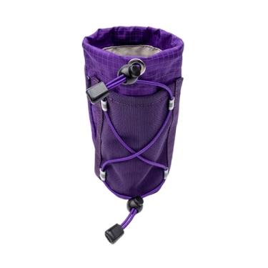 Imagem de harayaa Porta-garrafa de água portátil para mochila, versátil e ideal para corrida, ciclismo, caminhadas e pesca, Roxo