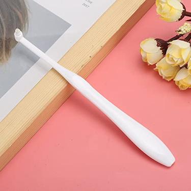 Imagem de Dioche Escova de Dentes Ortodôntica Escova de Dentes de Limpeza Dentária de Cabeça Pequena para Usuários de Aparelho Ortodôntico Conjunto de de Limpeza de Aparelho Dentário (Branca)