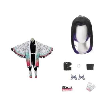 Imagem de Fantasia De Cosplay De Anime Demon Slayer Kochou Shinobu Para Adultos 