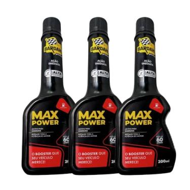 Imagem de BARDAHL 3 Aditivos Combustível Gasolina Bardahl Max Power 200ml