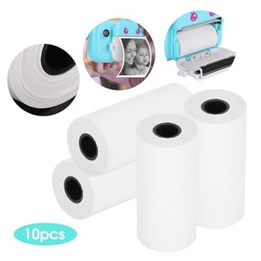 Imagem de HEEPDD 10 Rolos de Papel Térmico, Filme de Câmera Instantânea Portátil de 19,7 Pés X 2,2 Polegadas, Impressão HD, Papel Térmico para a Maioria das Crianças, Câmera Instantânea