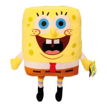 Imagem de Brinquedo Infantil Pelucia Bob Esponja 30CM Multikids BR2103k