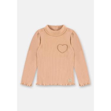 Imagem de Blusa Infantil Feminino em Ribana com Gola Alta Up Baby-Feminino