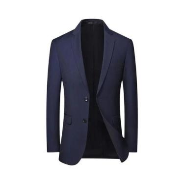 Imagem de Terno Masculino De Cor Sólida De Alta Qualidade Para Negócios, Moda, B