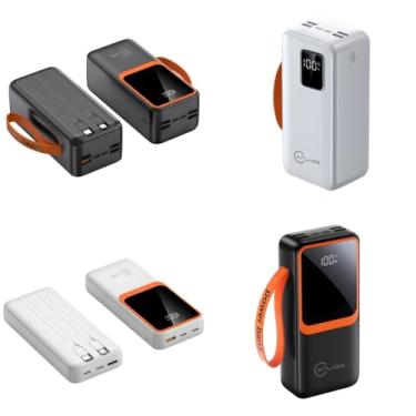 Imagem de ANJ.GG Power Bank Portátil, USB Tipo C, para Smartphone, Aleatório, 50000mAh/30000mAh/20000mAh, Carregamento Rápido 22.5W, Desligamento Automático, Bateria