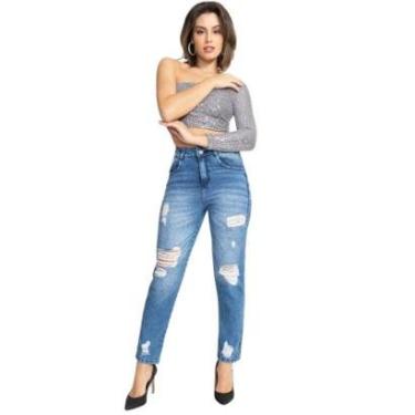 Imagem de Calça Jeans Feminina Mom Biotipo 28616-Feminino