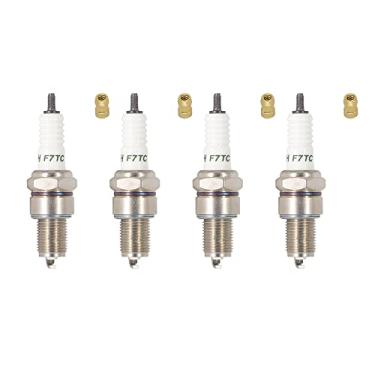 Imagem de TORCH Vela de ignição F7TC, Compatível com NGK BP7ES, Bosch W5DC, Champion N9YC N7YC N79Y, Denso W22EP-U, Cobre, Para Vários Tipos de Veículos