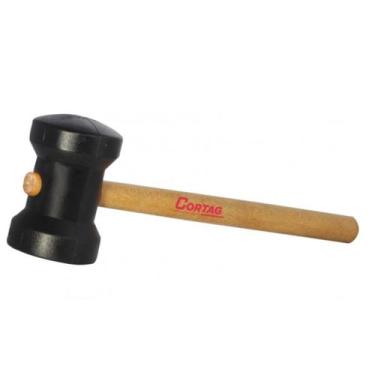 Imagem de Martelo de borracha preto 60mm cortag