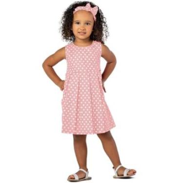 Imagem de Vestido Infantil Festa Frida Menina Bolinhas Poá-Feminino