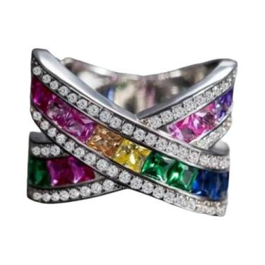 Imagem de Anel De Cristal De Quartzo Ionix Para Drenagem Linfática E Terapia Mag