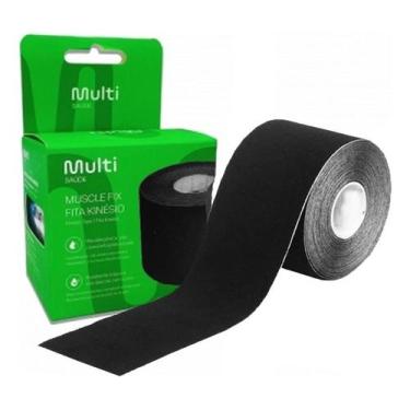 Imagem de Fita Bandagem Elástica Estabilizadora Adesiva Knesiofix Academia Espor