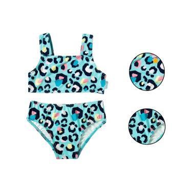 Imagem de Biquíni Tip Top Infantil Onça Verde-Feminino