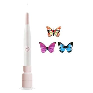 Imagem de Ioensy Brinquedo Elétrico Interativo para Gatos, Brinquedo de Enriquecimento Ambiental para Brincadeiras Automáticas, Varinha Automática para Exercícios e