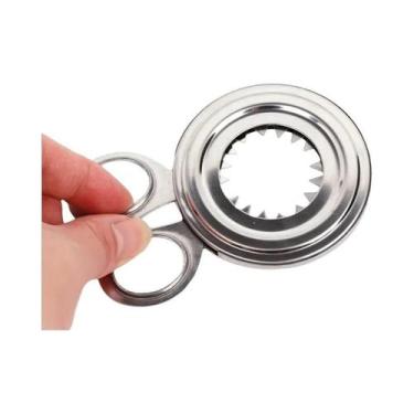 Imagem de Abridor De Casca De Ovo De Ferro: Cortador Preciso Para Remoção De Cas