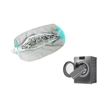 Imagem de Saco De Lavagem Para Tênis, Saco Para Máquina De Lavar Sapatos E Chine