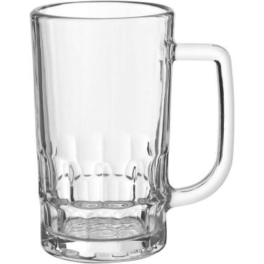 Imagem de Caneca Cerveja Home&co Vidro 360ml 13x7x7cm Transparente