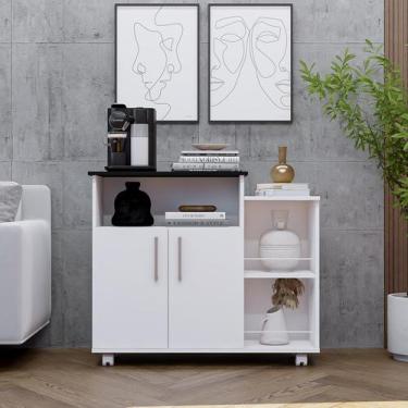 Imagem de Balcão Fruteira Suporte Microondas Galão de Agua Cozinha 1 ou 2 Portas