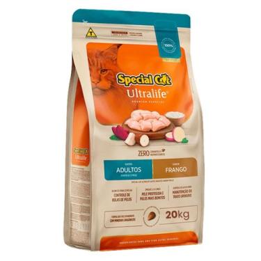 Imagem de Special Cat Ultralife Adultos Frango - 20Kg