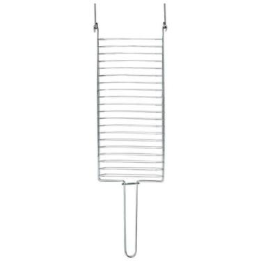 Imagem de Kit Preparo Churrasco 4Pcs Churrasqueira Grelha Espetos 65Cm - MOR