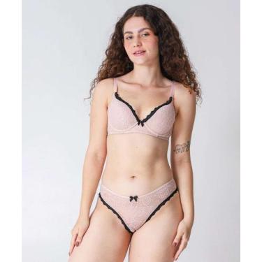 Imagem de Calcinha Biquíni Renda Rosa-47140 - Alarc, Rosa, P