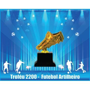Imagem de Troféu Artilheiro Futebol - 22 Cm Cod: 2200 - JEBS TROFEUS