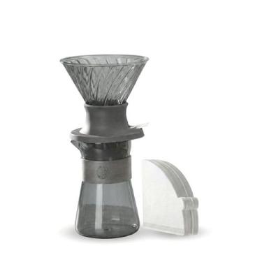 Imagem de Kit Coador de Imersão em Vidro Switch V60-02 Fumê ILC - IloveCoffee
